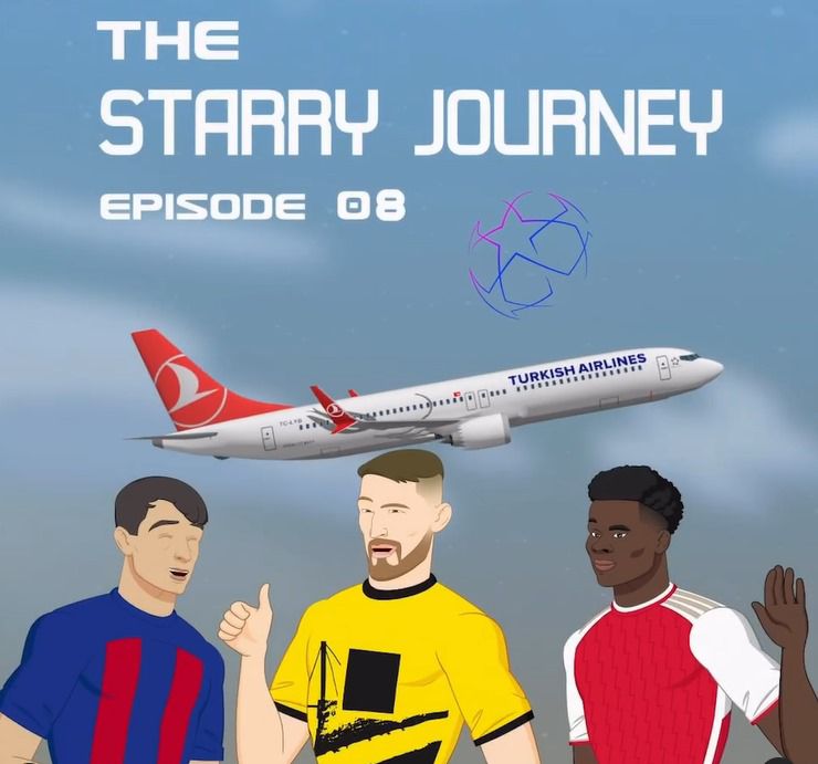 الخطوط الجوية التركية تعرض تذكارات كأس دوري أبطال أوروبا في معرض سوق السفر العربي